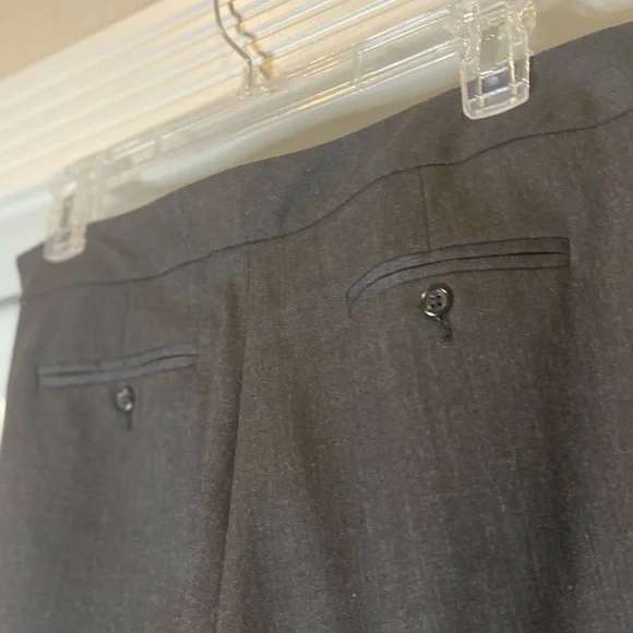 Pendleton~Classic~Dark Gray~Wool-Blend~Straight Leg~Fully Lined~Pants~Size 12 - Picture 5 of 14
